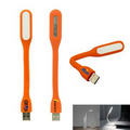 Luminous LED USB light - Orange